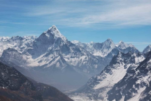 the Himalayas