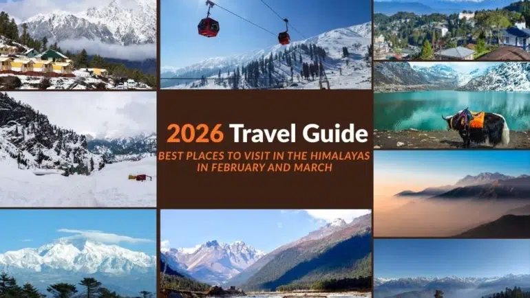 Himalayas in February and March